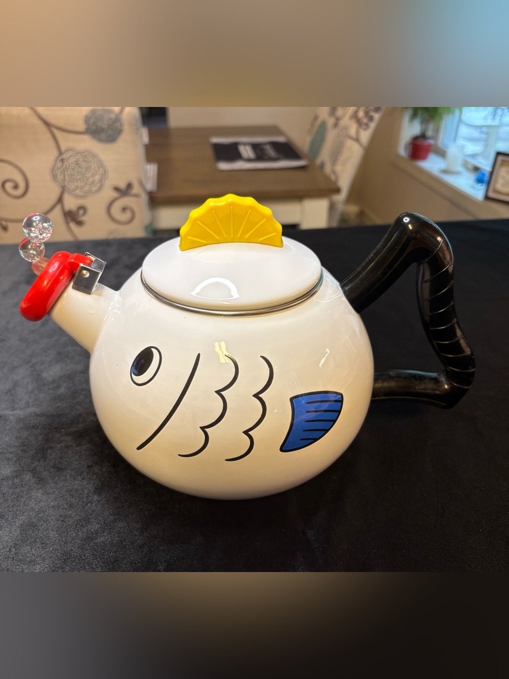 Kamenstein Tea Kettle Vintage 1980’s Retro Kitchen Item